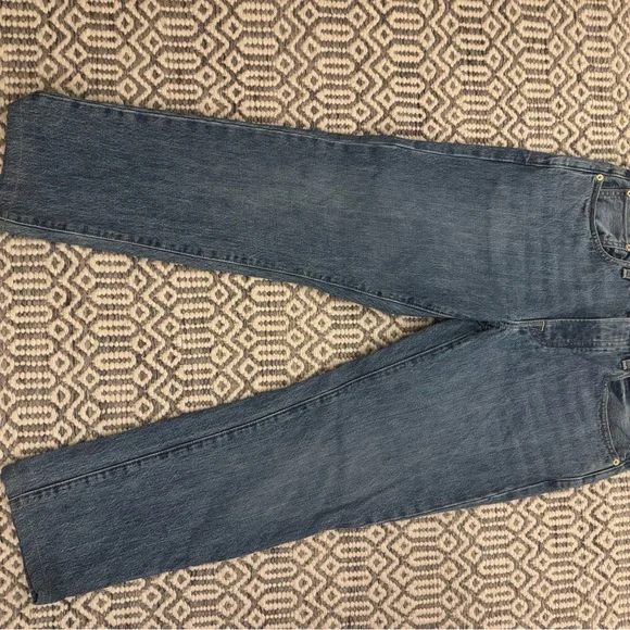 Sid Mashburn Light Blue Slim Straight Jeans - Picture 5 of 8